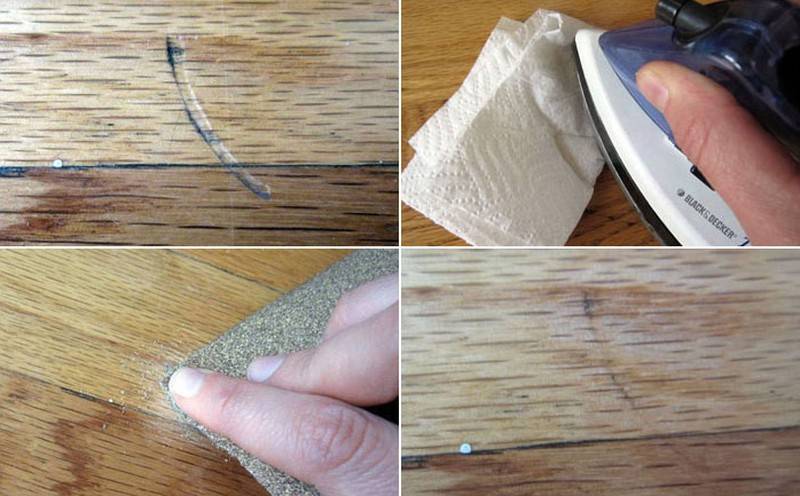 5 лучших советов, как убрать царапины с мебели