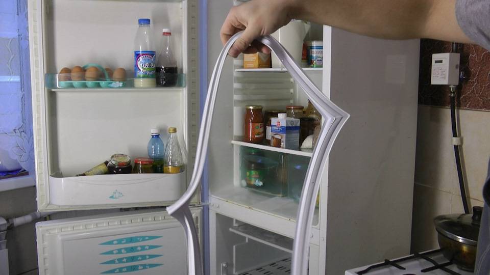 Замена уплотнительной резинки на двери в холодильнике pozis