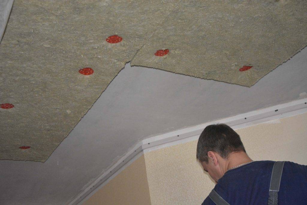 Шумоизоляция потолка в квартире под натяжной потолок - как сделать!