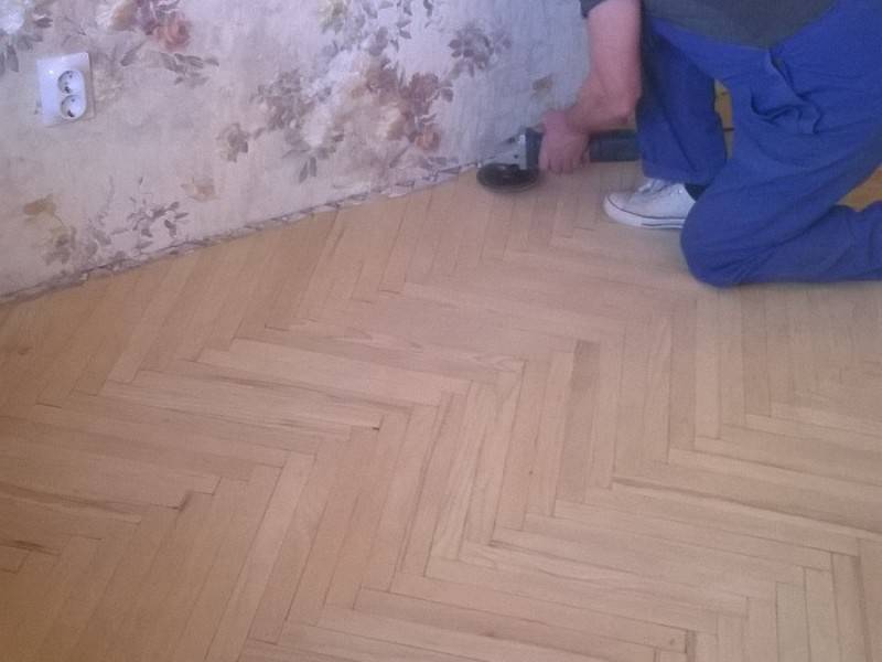 Реставрация паркета без циклевки — как делать это правильно?