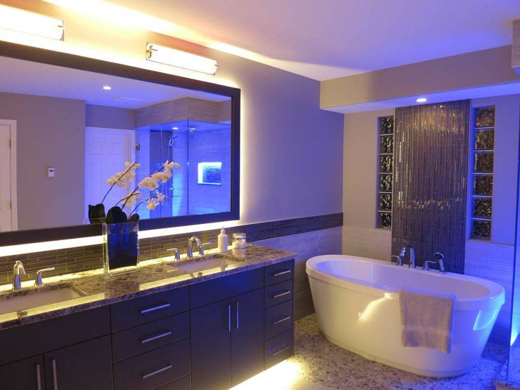 Светодиодные ленты в ванную - какие выбрать? | дизайн и интерьер ванной комнаты