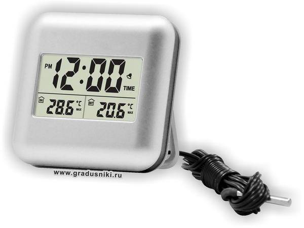Электронные термометры с выносным датчиком