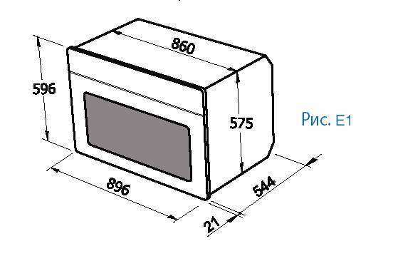 Стандартные размеры микроволновой печи: подбор по габаритам