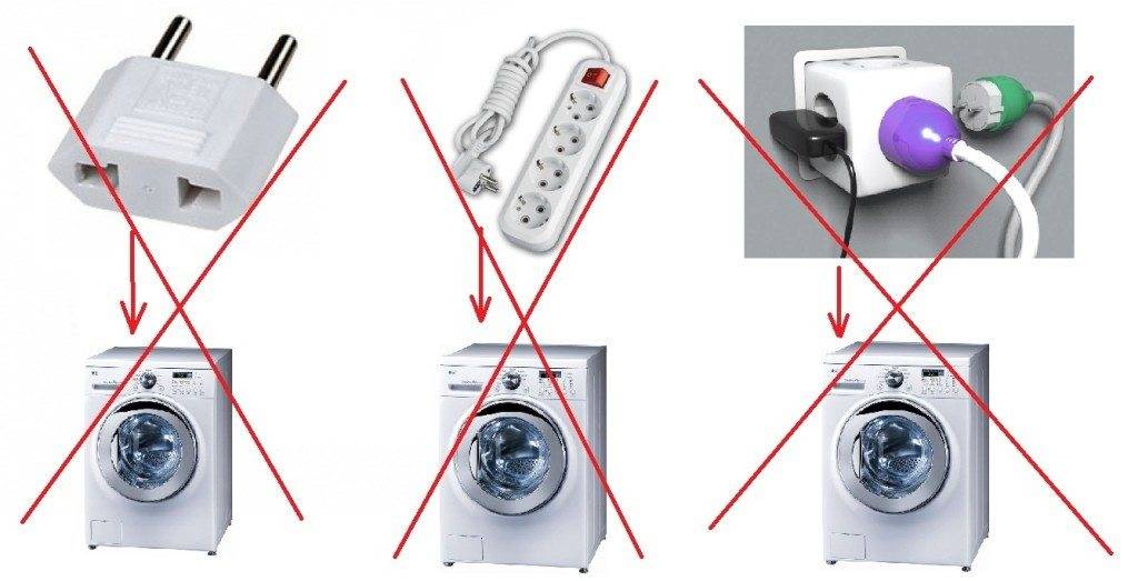 Почему нельзя подключать стиральную машину через удлинитель