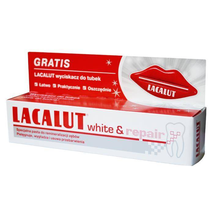 Самый хороший зубной. Зубная паста Lacalut White. Зубная паста Lacalut отбеливающая White, 75 мл. Лакалют White, зубная паст. Лакалют White&Repair зубная паста 50 мл х1.