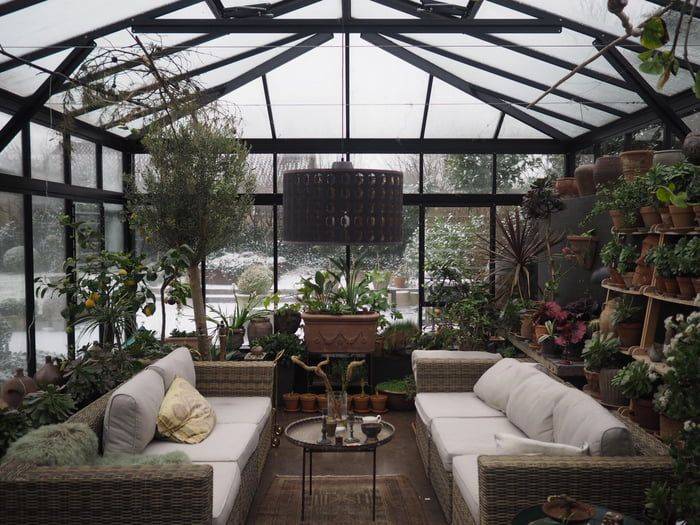 Проект дома с зимним садом (51 фото): когда уютно и людям, и растениям