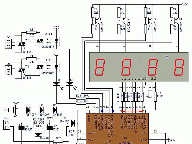 Vst часы настольные электронные схема