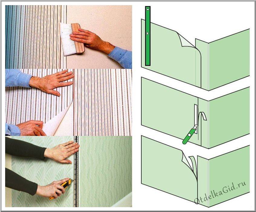 Как клеить обои встык – практическое руководство по внутренней отделке квартиры